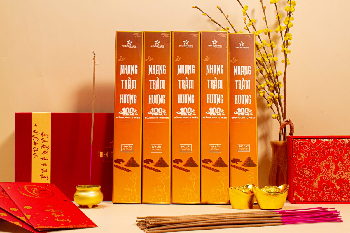 Nhang trầm hương Thiên Mộc Hương