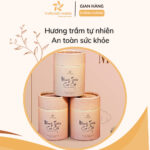 Giới thiệu Combo Nhang Khoanh Trầm Hương 12 Năm Tặng Kèm Lư Sứ