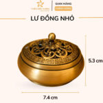 Kích thước Lư đồng nhỏ