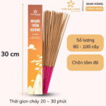Nhang Trầm Hương Đại Cát Nhị Phẩm 8 năm - Tăm đỏ