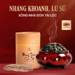 Combo Nhang Khoanh Trầm Hương 12 Năm Tặng Kèm Lư Sứ