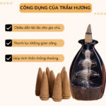 Nụ Trầm Hương Khói Ngược 12 Năm Tặng Thác Khói – Hộp 40 Nụ 17 Công dụng của Nụ Trầm Hương Khói Ngược 12 Năm Tặng Thác Khói – Hộp 40 Nụ