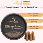 Công dụng của Nụ Trầm Hương Khói Ngược Thượng Phẩm Loại 25 Năm – Hộp 40 Nụ