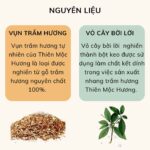 Nguyên liệu tạo nên Nụ Trầm Hương Khói Ngược Cao Cấp 16 Năm - Hộp 40 Nụ