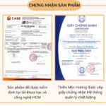 Nụ Trầm Hương Khói Ngược Cao Cấp 16 Năm - Chứng nhận sản phẩm