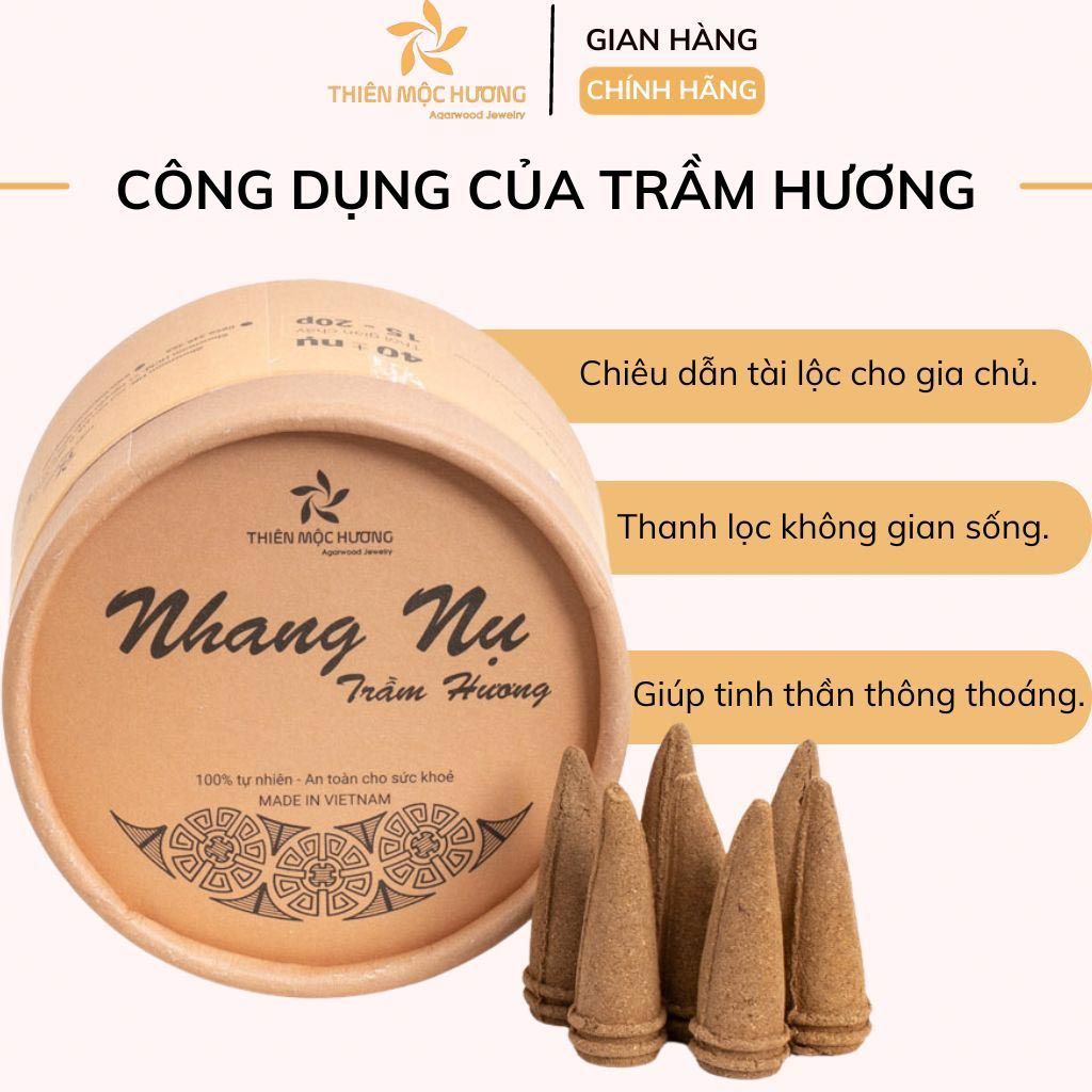 Combo Nhang Nụ Trầm Hương 12 Năm và Lư Đồng 3 Công dụng của Combo Nhang Nụ Trầm Hương 12 Năm và Lư Đồng