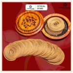 Lư Đốt Trầm Bằng Sứ Nắp Đồng Hoa Văn Cao Cấp - Sử dụng cho Nhang Khoanh Trầm hương