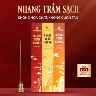 Combo Trải Nghiệm Nhang Sạch Trầm Hương Ít Khói, Thơm Lâu