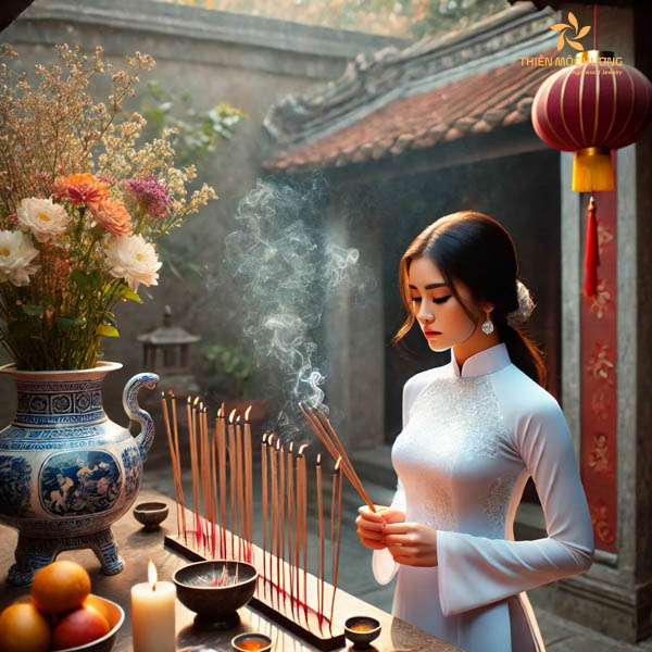 Cách vái khi thắp hương chuẩn, nên vái lạy bao nhiêu lần? 5 Nên mặc trang phục chỉn chu khi khấn vái